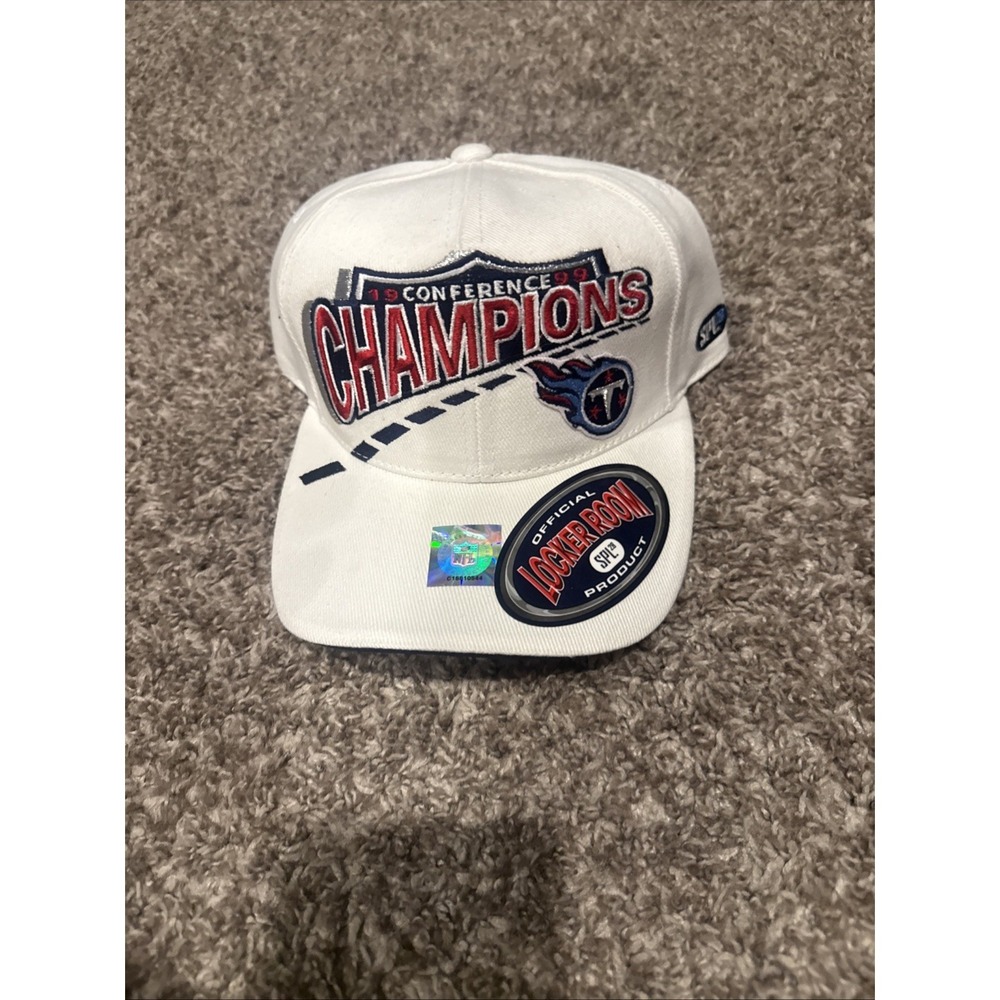 SPL28 Tennessee Titans Conference Champions Adjustable Hat Cap NWT